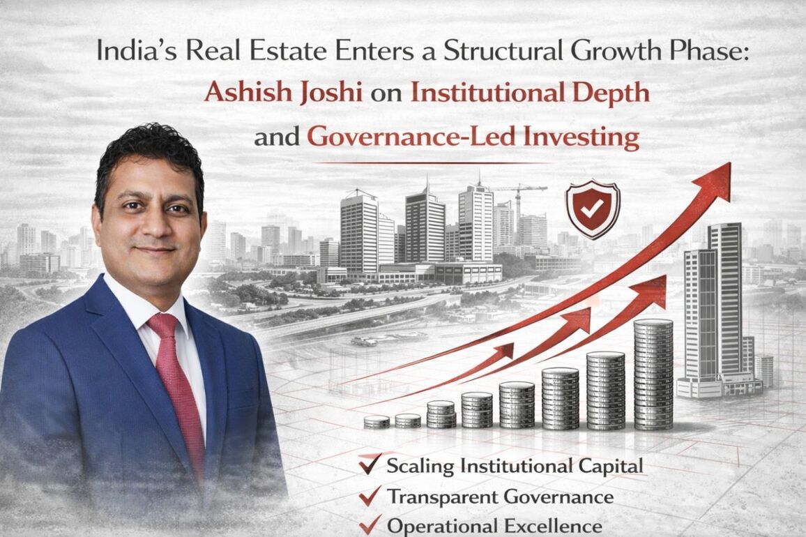 India's Real Estate Enters a Structural Growth Phase: Ashish Joshi on Institutional Depth and Governance-Led Investing