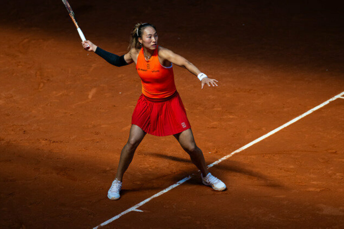 Olympic champion Zheng Qinwen bows out in second round at Madrid Open
