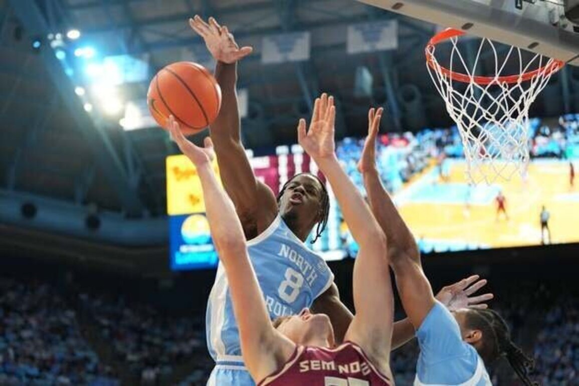 Caleb Wilson, No. 12 North Carolina swat Florida State in ACC opener