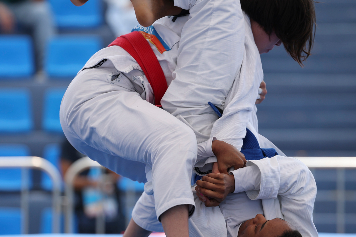 (SP)CHINA-HAINAN-SANYA-ASIAN BEACH GAMES-JIU JITSU-WOMEN'S 52KG-SEMIFINAL(CN)