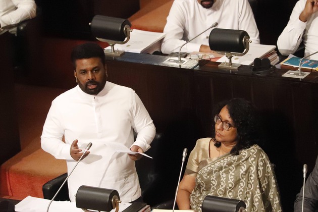 SRI LANKA-2025 BUDGET-PRESIDENT-SPEECH