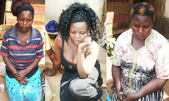 Women gangs on rampage in Uganda Women gangs on rampage in Uganda