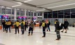  Social distancing at Perth Airport