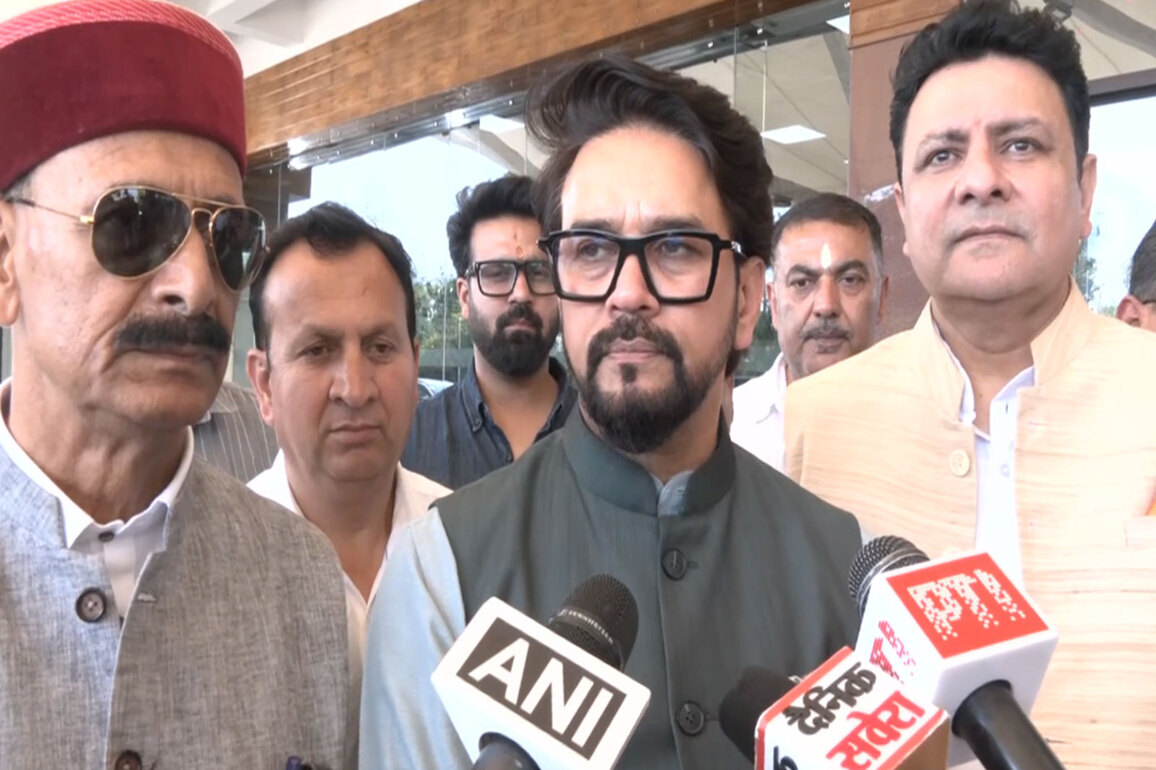 "Massive defeat awaits TMC," says Anurag Thakur; defends Election Commission