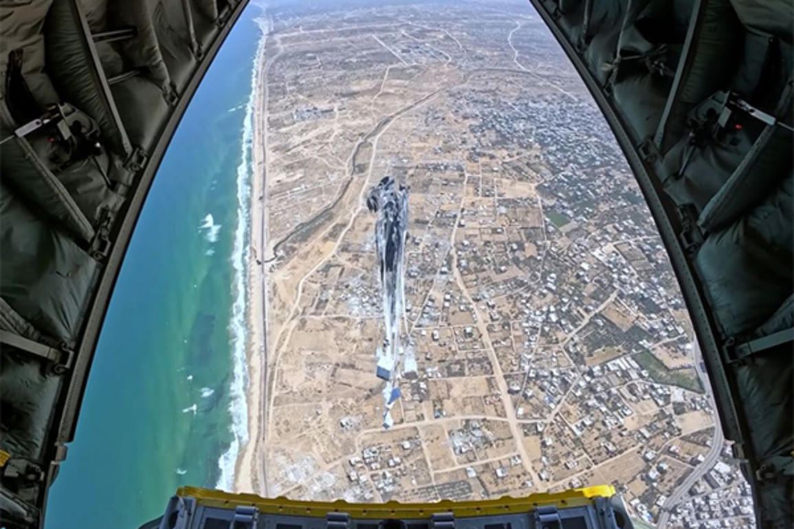 UAE, Jordan lead airdrop operation of humanitarian aid in Gaza alongside France, Germany, Italy and Spain