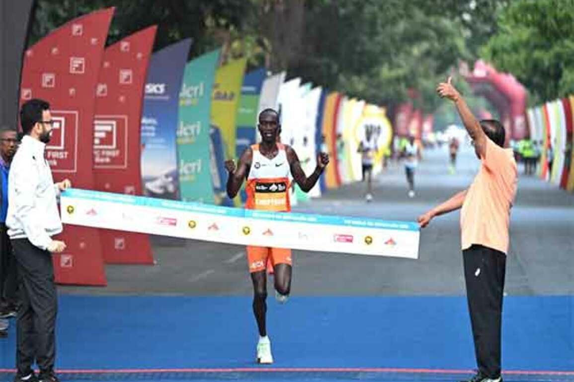 Sarah, Joshua emerge victorious at the TCS World 10K Bengaluru