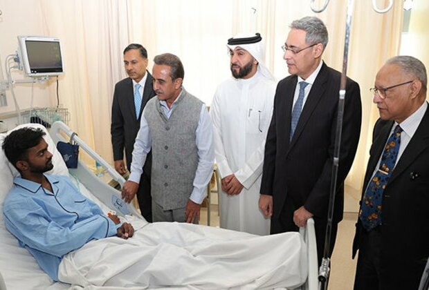 MoS Kirti Vardhan Singh arrives in Kuwait, meets Indians injured in fire incident