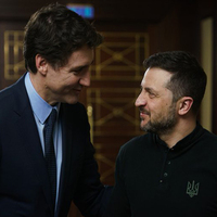 "Fight for lasting peace cannot be won alone," Canadian PM pledges support to Ukraine