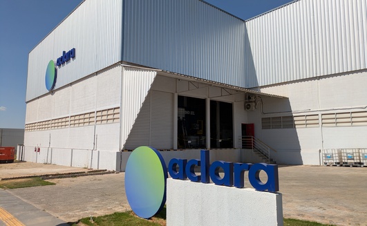 Aclara pilot plant in Goiânia in Goiás, Brazil