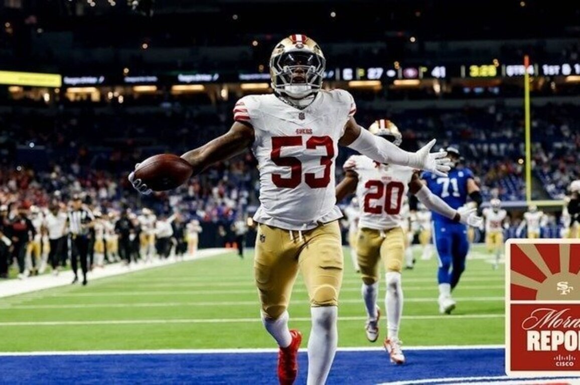 Morning 'MNF' Win Over Colts, 49ers Keep Top Seed in Sight 🗞