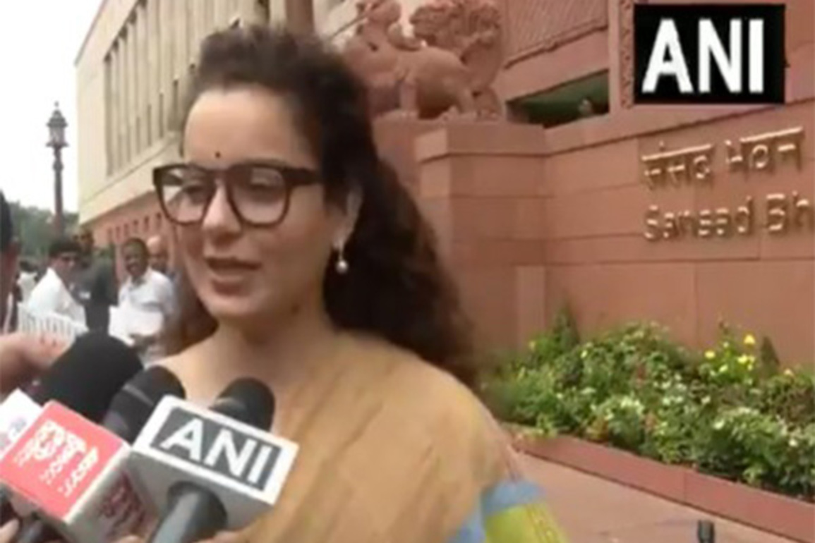 "The opposition does not want the proceedings to take place", says BJP MP Kangana Ranaut