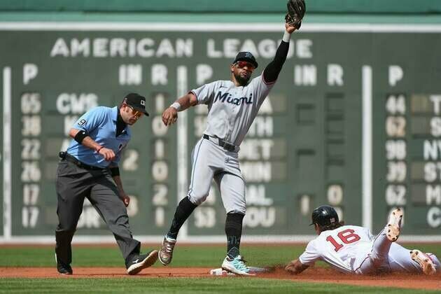 Dane Myers, Jakob Marsee homer in 9th as Marlins rally past Red Sox to avoid sweep