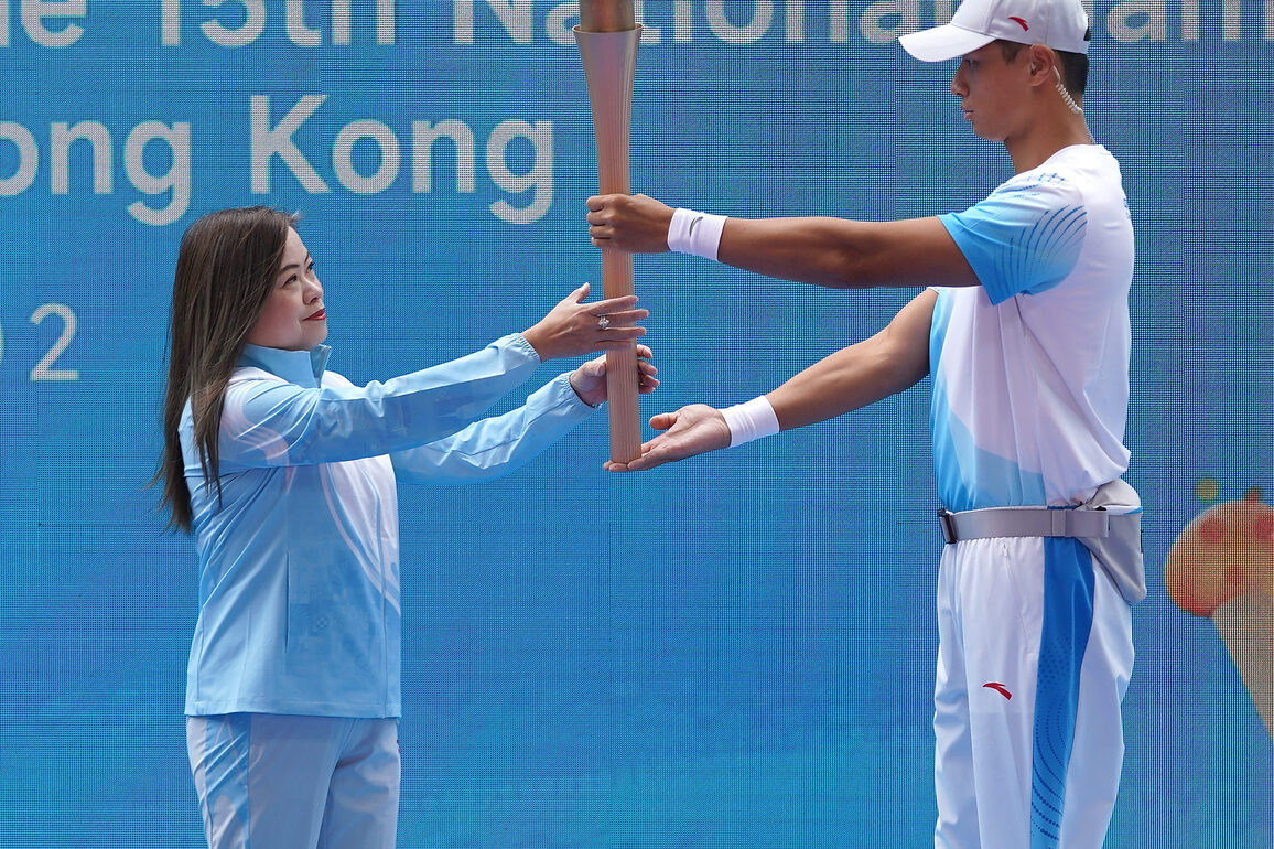 (SP)CHINA-HONG KONG-15TH NATIONAL GAMES-TORCH RELAY (CN)