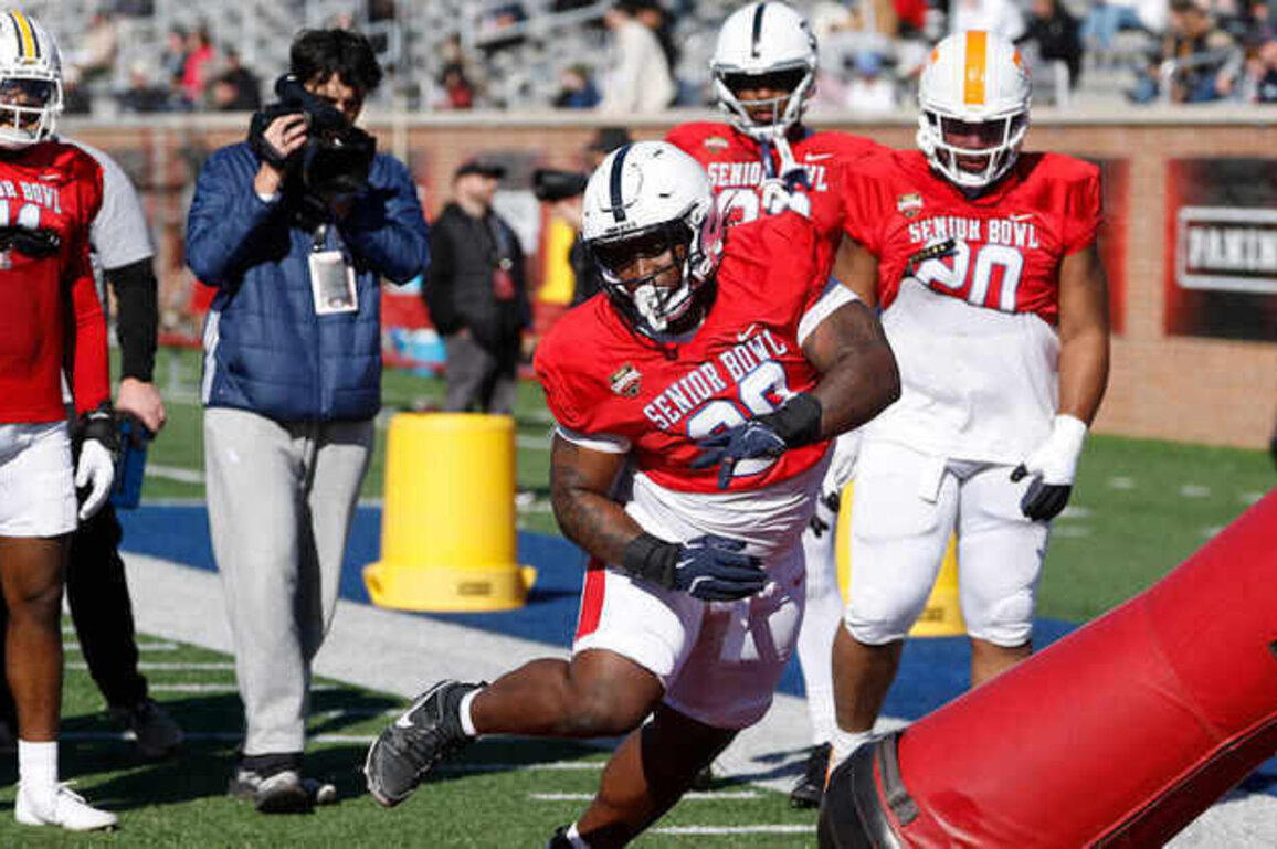 Senior Bowl Harris' Hits - Day 3