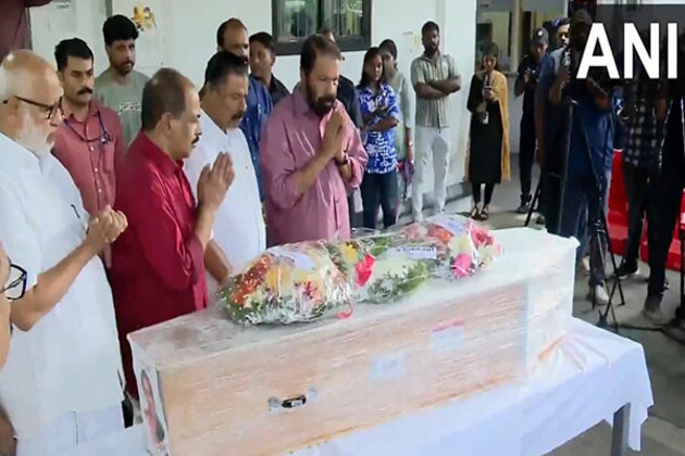 AI 171 crash: Kerala minister V Sivankutty, ministers pay homage to victim