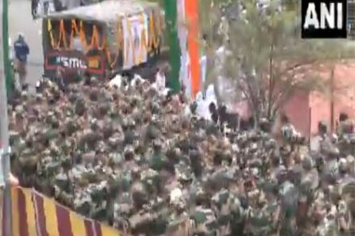 Last rites of BSF Constable Deepak Chingakham performed with state honours