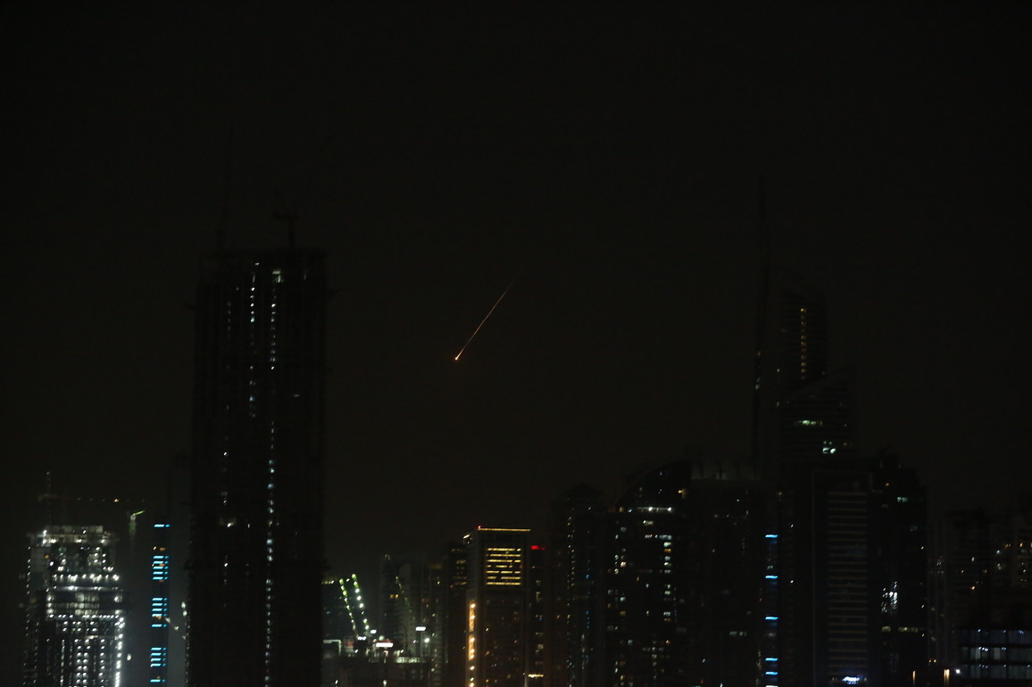 UAE-DUBAI-IRANIAN MISSILES-INTERCEPTION