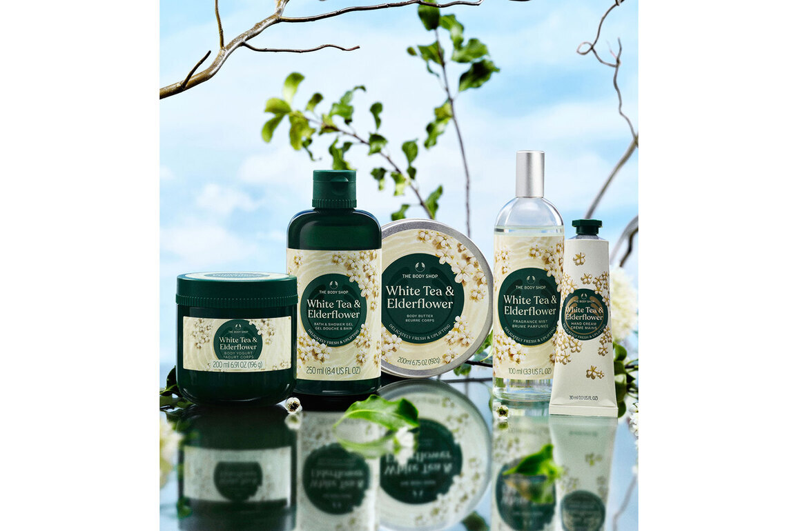 The Body Shop Introduces Limited Edition White Tea & Elderflower Range for Mother's Day