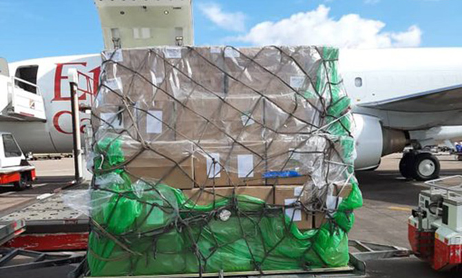 Coronavirus: Uganda receives Jack Ma consignment Coronavirus: Uganda receives Jack Ma consignment