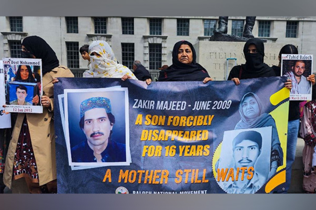 BNM marks 16 years of Zakir Majeed's disappearance with protest outside UK PM's Office