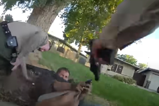 Video shows suspect shooting LASD deputy before fatal police shooting