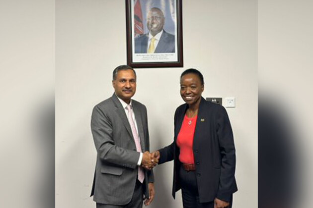 Indian High Commissioner meets Kenya's National Security Advisor; sides discuss existing strategic and security-related areas of cooperation