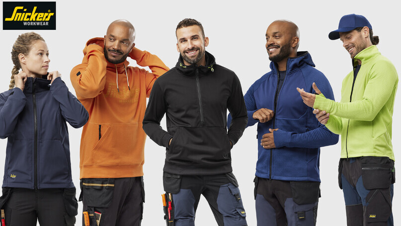 Snickers Workwear's New Wind-Protective Jackets and Hoodies