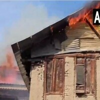 J-K: Several houses gutted as fire breaks out in Anantnag