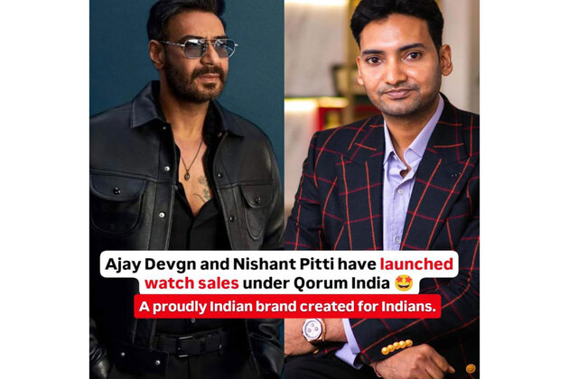 Ajay Devgn and Nishant Pitti redefine Indian luxury with launch of Qorum Watches