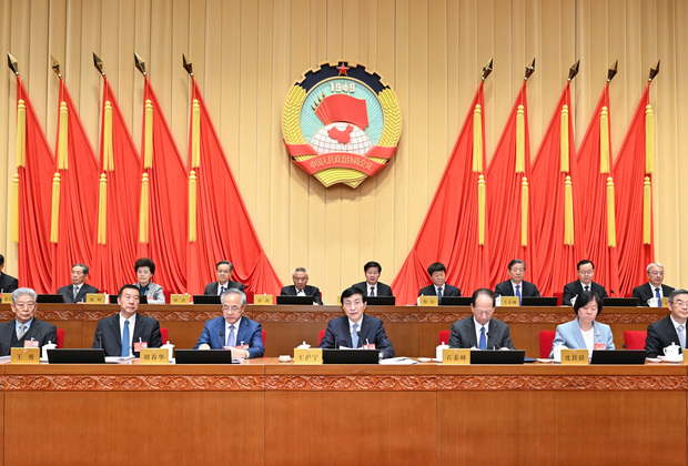 (TWO SESSIONS) CHINA-BEIJING-WANG HUNING-CPPCC NATIONAL COMMITTEE-STANDING COMMITTEE-MEETING (CN)