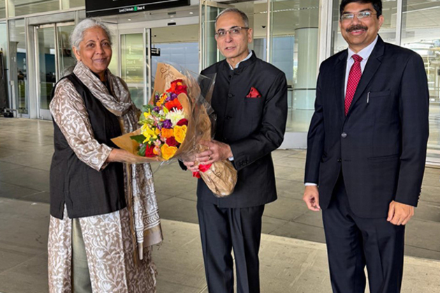 Finance Minister Nirmala Sitharaman arrives in San Francisco for five-day US visit