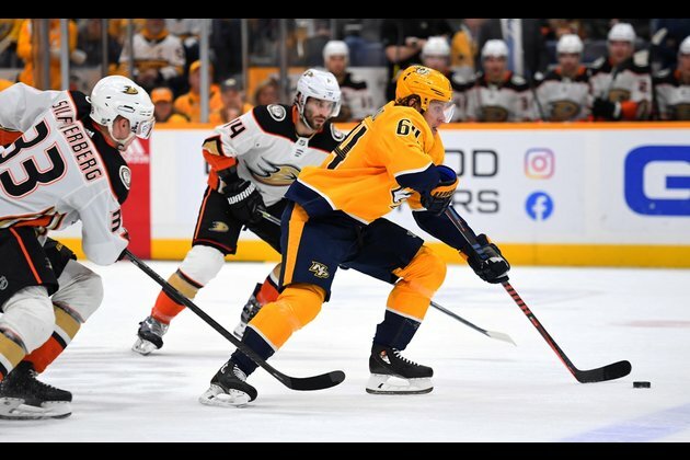 Ducks dump Predators, end four-game skid