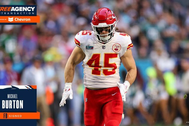 Broncos sign FB Michael Burton