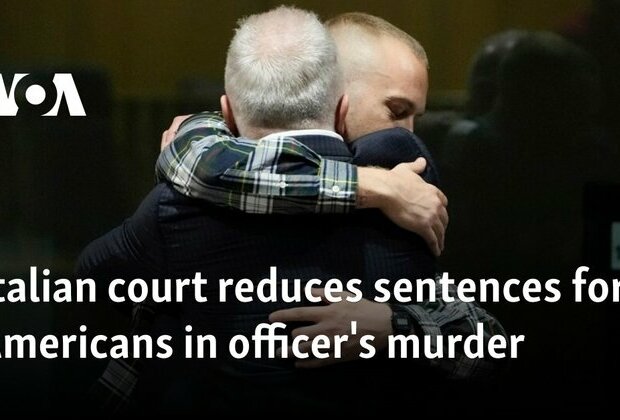 Italian court reduces sentences for Americans in officer&#039;s murder