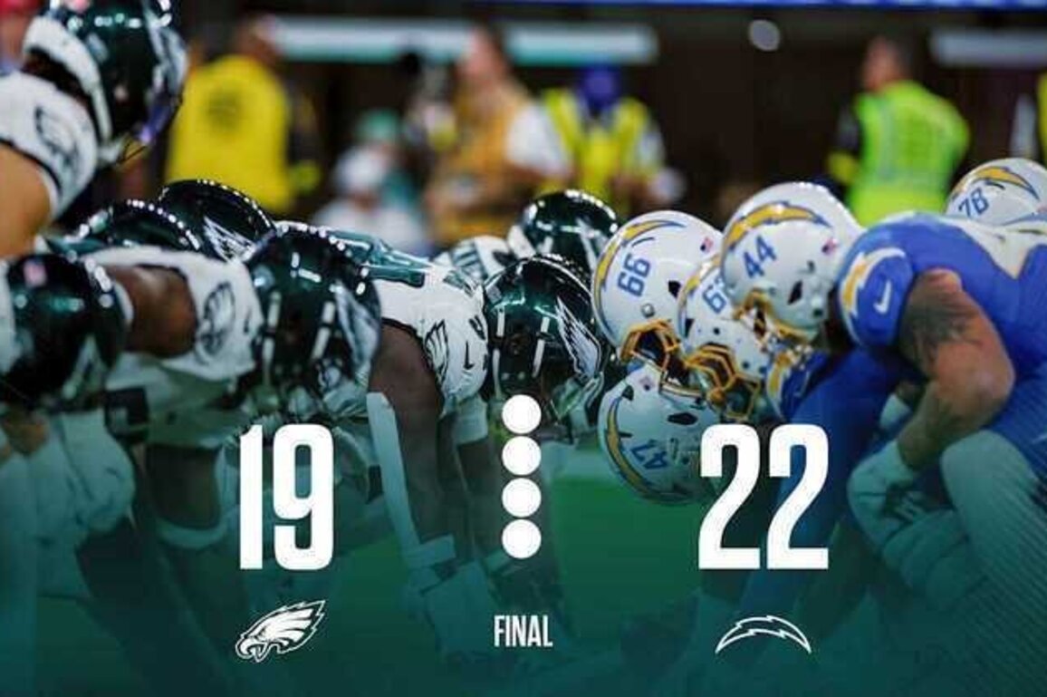 Game Recap: Chargers 22, Eagles 19