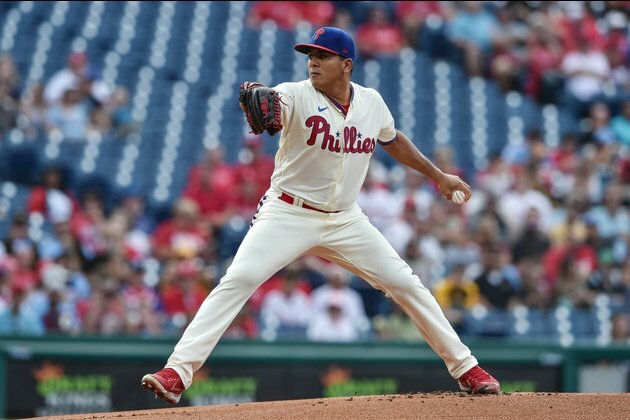 Ranger Suarez pitches shutout as Phillies down Pirates