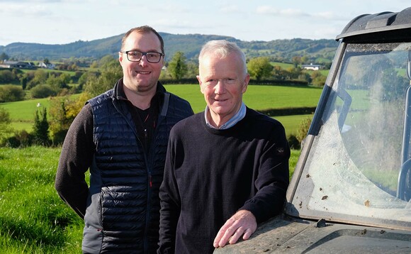 Northern Irish dairy farm experiments with clover mixes