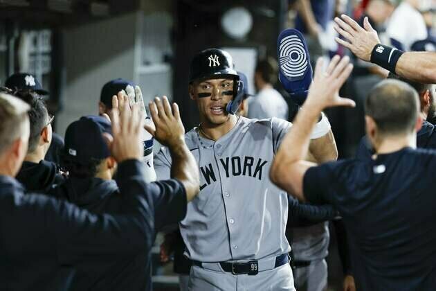 MLB roundup: Yankees top White Sox in 11th for 7th straight win