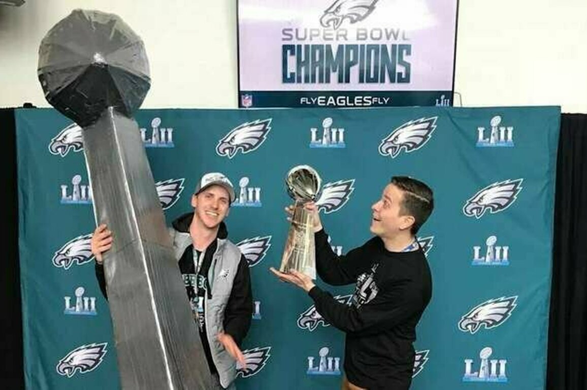 The return of the (Duct Tape) Lombardi Trophy