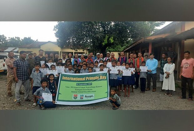 Biodiversity organisation Aaranyak, stakeholders celebrate International Primates Day in Assam, Arunachal