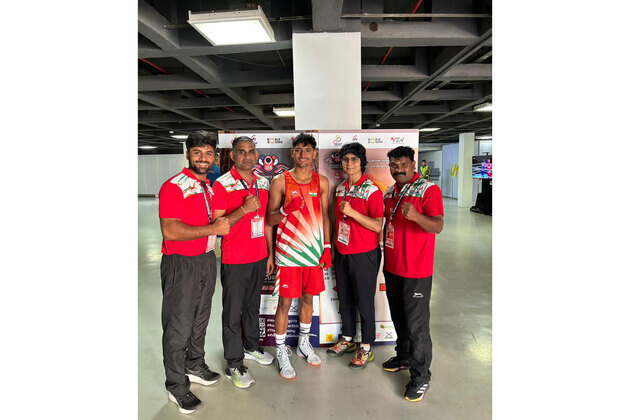 Priyansh, Ambekar and Sahil secure wins for India on Day 4 of World Boxing Futures Cup