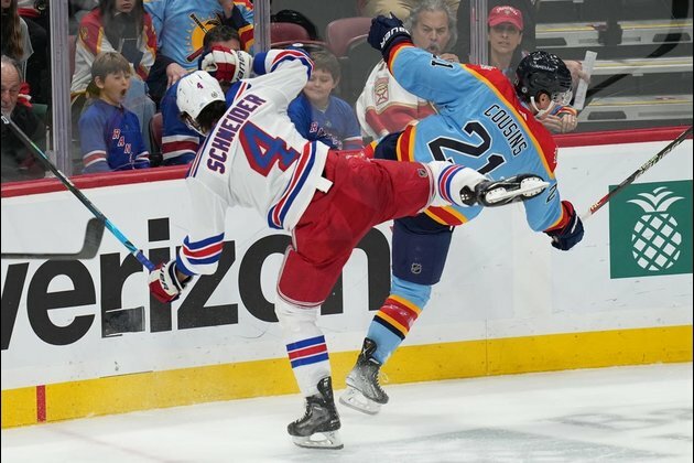 Rangers tinker with lines ahead of Panthers' visit