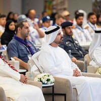 Theyab bin Mohamed bin Zayed attends 6th Arab Scout Youth Forum opening ceremony