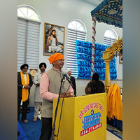 Indian Envoy to Canada attends Nagar Kirtan celebrating 421st Parkash Purab of Guru Granth Sahib in Montreal