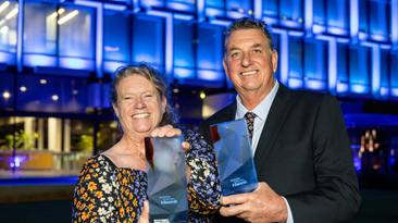 Mollerin growers, Dianne and Ian Haggerty, have be named the 2025 Australians of the Year for WA. 