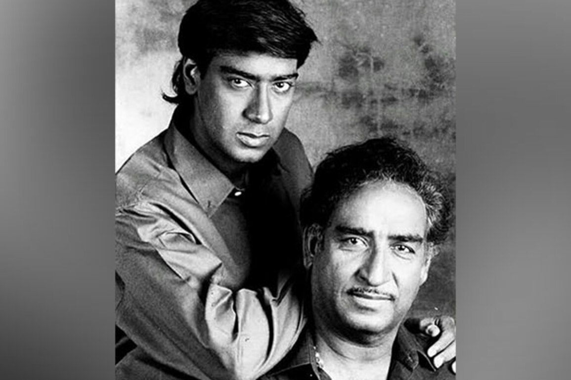 "You saw the hero in me": Ajay Devgn pays heartfelt tribute to father Veeru Devgn on his birth anniversary