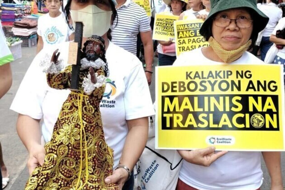 EcoWaste Coalition Appeals to Black Nazarene Devotees to Prevent and Reduce Trash in 2026 Traslacion