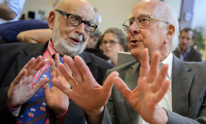 'God particle' scientists win Nobel Physics Prize 'God particle' scientists win Nobel Physics Prize