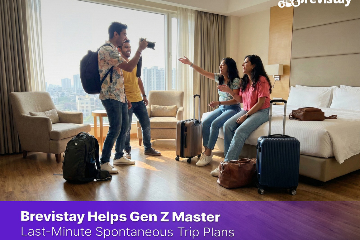 Brevistay Helps Gen Z Master Last-Minute Spontaneous Trip Plans
