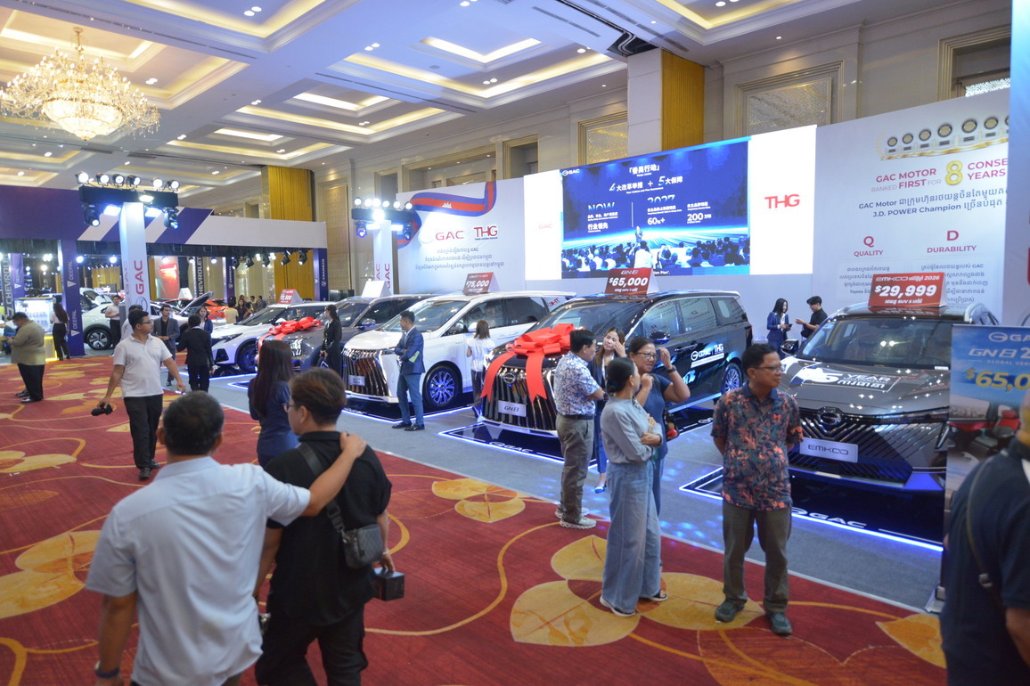 CAMBODIA-PHNOM PENH-AUTO SHOW-CHINESE BRANDS